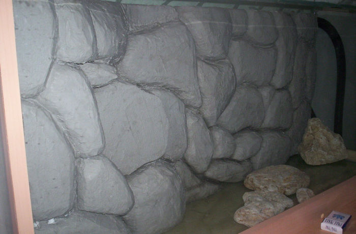 Acvariu 2006; Construirea decorului
