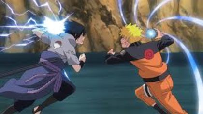 Naruto vs Sasuke - Lupte in Naruto