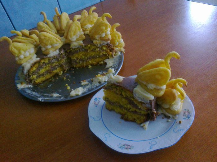 Tortul Lebedelor - sectiune - Culinar 2