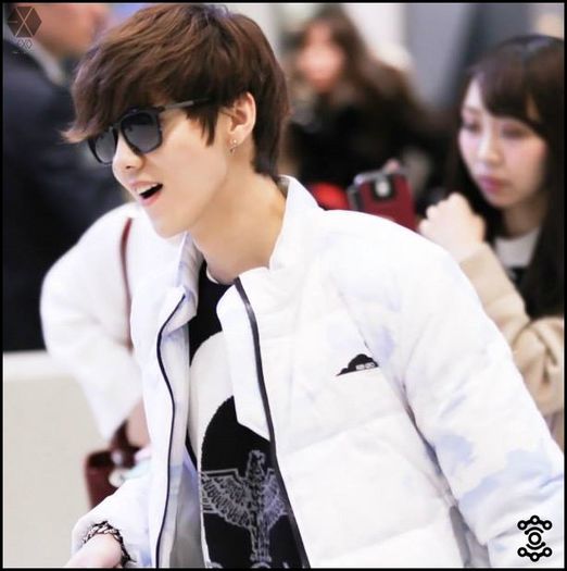 140203 LuHan @ Beijing Airport & Incheon Airport.10