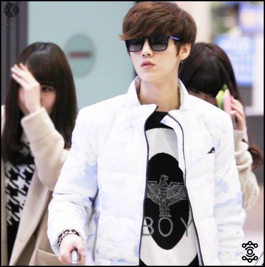 140203 LuHan @ Beijing Airport & Incheon Airport.13 - exo - 140203 LuHan - Beijing Airport and Incheon Airport