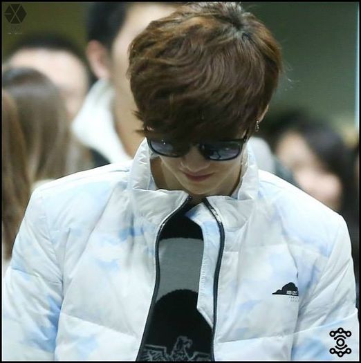 140203 LuHan @ Beijing Airport & Incheon Airport.26 - exo - 140203 LuHan - Beijing Airport and Incheon Airport