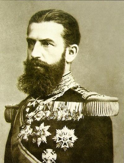 Carol I; Karl de Hohenzollern-Sigmaringen,domnitor al Romaniei,intre 1866-1881 si primul rege al ro,intre15.03.1881-10.10.1914
