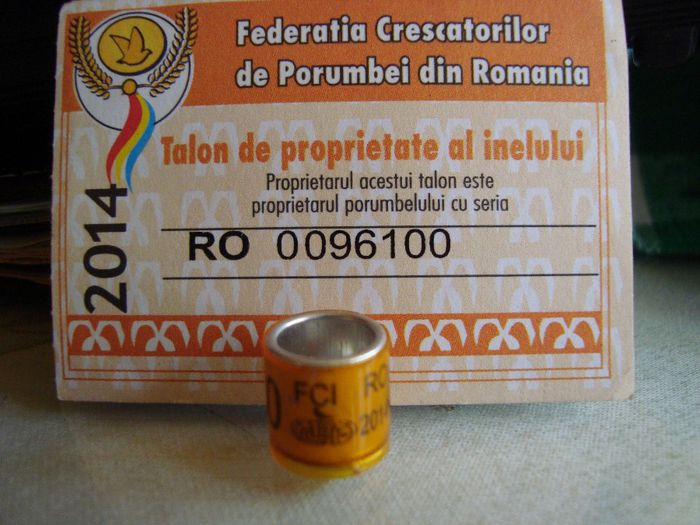 RO FCI 2O14 - COLECTIE  DE INELE   ROMANIA