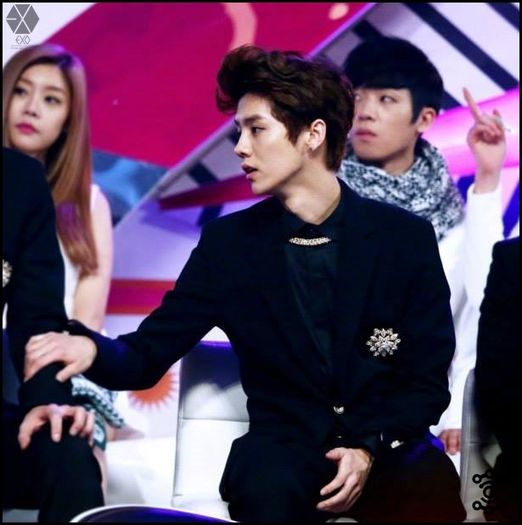 131229 LuHan @ SBS Gayo Daejun.021 - exo - 131229 LuHan - SBS Gayo Daejun