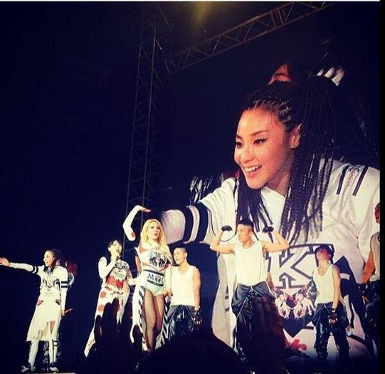 2ne1 aon  concert