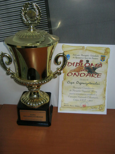 Tg Mures 2012 - trofee obtinute de porumbei mei-dijaim