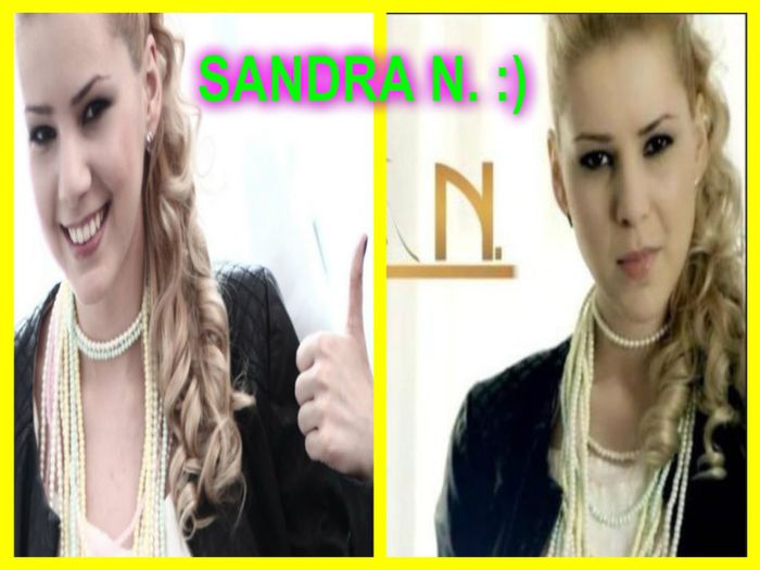 SANDRA N. 1 - ALEGE-TI CANTAREATA ROMANCA FAVORITA SI ITI PUN NUMELE LA 2 POZE-DOUA POZE LIBERE ALEGE-TI