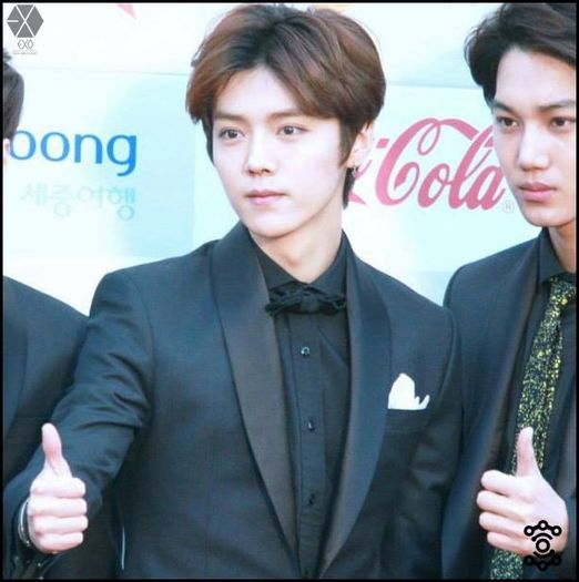 140212 LuHan @3rd Gaon Chart KPOP Awards.114