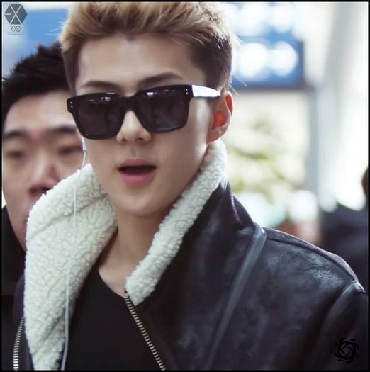 140213 Sehun @ Incheon Airport - Changsha.02