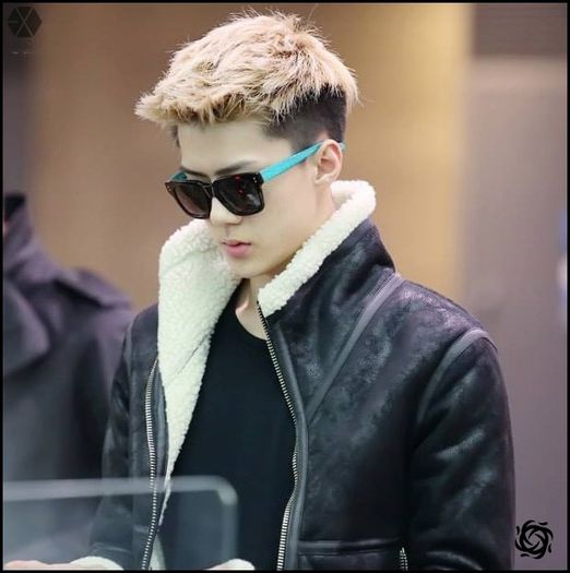 140213 Sehun @ Incheon Airport - Changsha.07 - exo - 140213 Sehun - Incheon Airport - Changsha