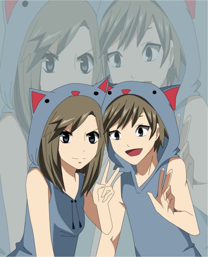 ELLYZENE [inventia mea] si Klaus :3 - 2 Characters