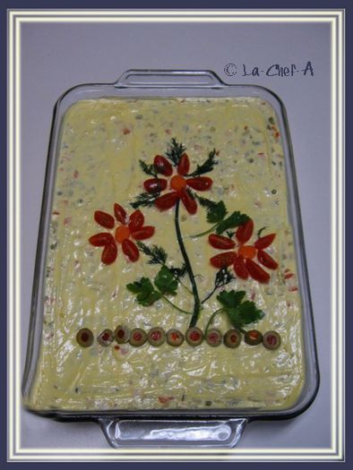 salata de boeuf - Idei de aranjare a platourilor pentru mese festive