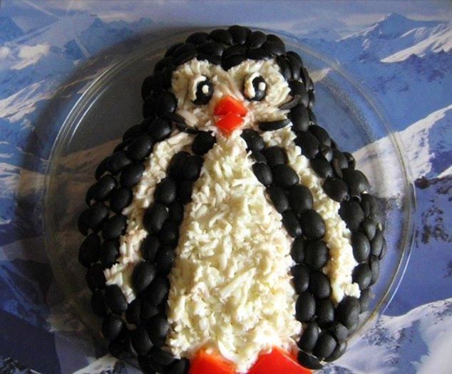 salata "Pinguin"