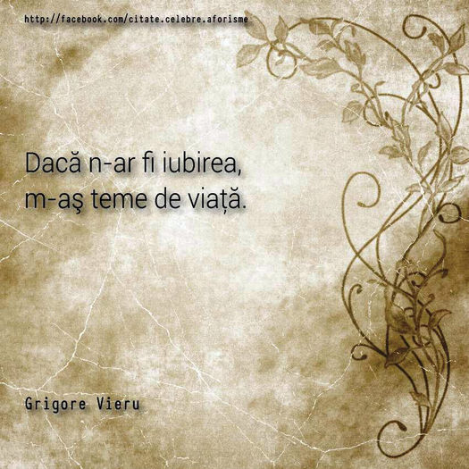 Daca n-ar fi iubirea