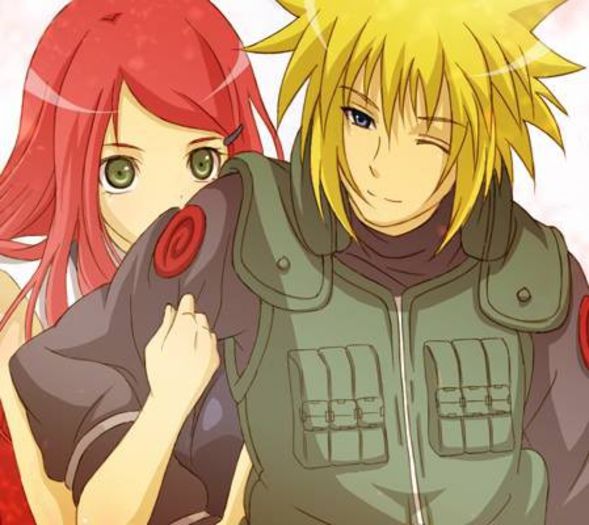 Minato and Kushina - Naruto2