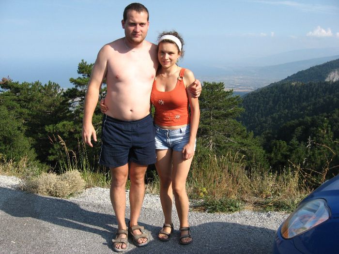 La coborarea de pe Muntele Olymp