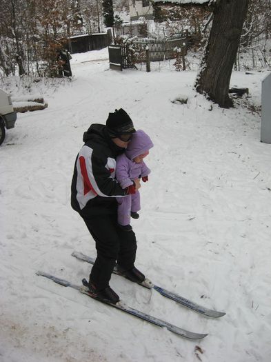 Cu tatal la schi, Sovata 1 ianuarie 2011