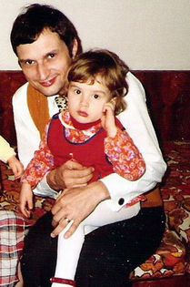 Cu tatal, Bucuresti ianuarie 1981