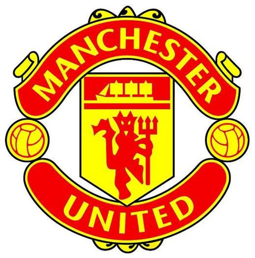 Manchester United - Poze cu embleme de fotbal