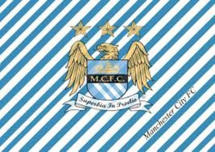 Manchester City - Poze cu embleme de fotbal