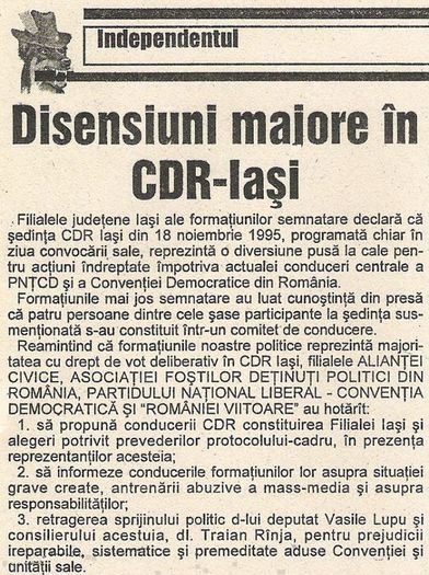 Independentul, Iasi 4 ianuarie 1996 - 1996