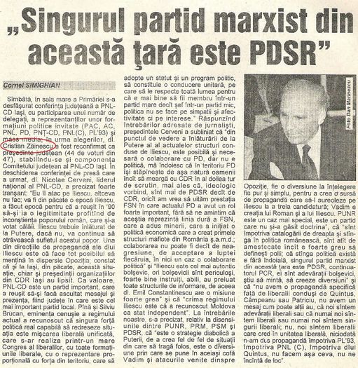 Independentul, Iasi 12 februarie 1996