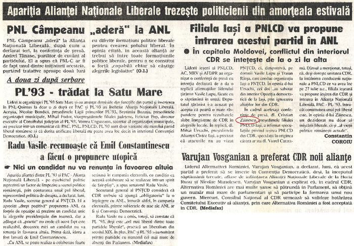 Adevarul, Bucuresti 9 iulie 1996