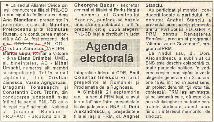 Independentul, Iasi 23 sept. 1996