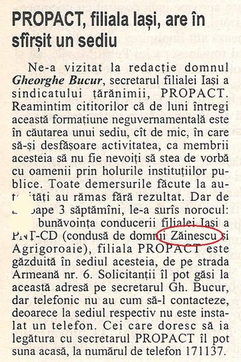 Monitorul, Iasi 17 oct. 1996