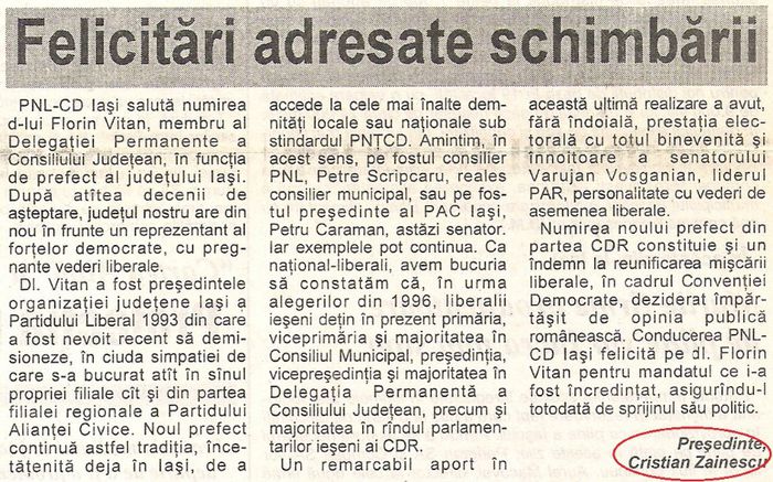 Independentul, Iasi 30 decembrie 1996 - 1996