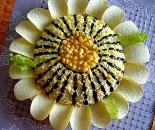 salata floarea soarelui