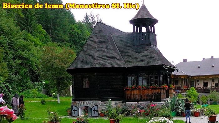 151. Biserica de lemn a Manastirii Sf. Ilie (Toplita) - Fascinanta Romanie - 5