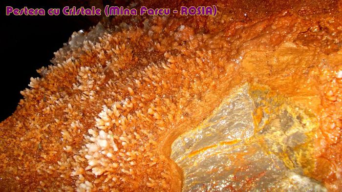281. Cristale de calcit in formare (Pestera cu Cristale - ROSIA) - Fascinanta Romanie - 5