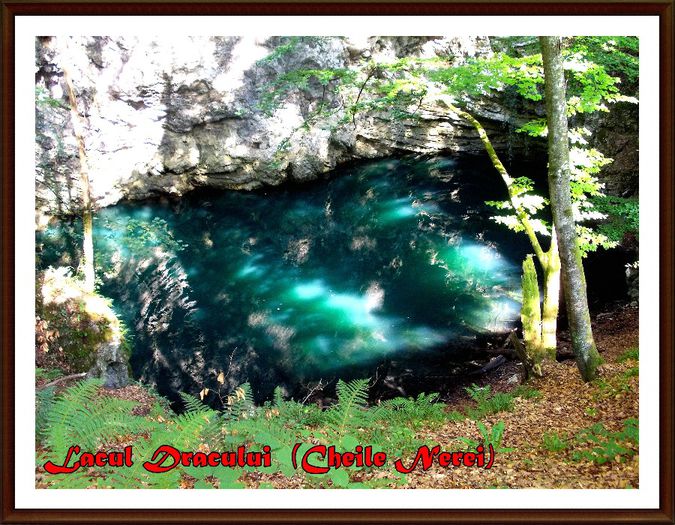 430. Lacul Dracului (5) (Cheile Nerei) (Parcul National Cheile Nerei - Beusnita) - Fascinanta Romanie - 5