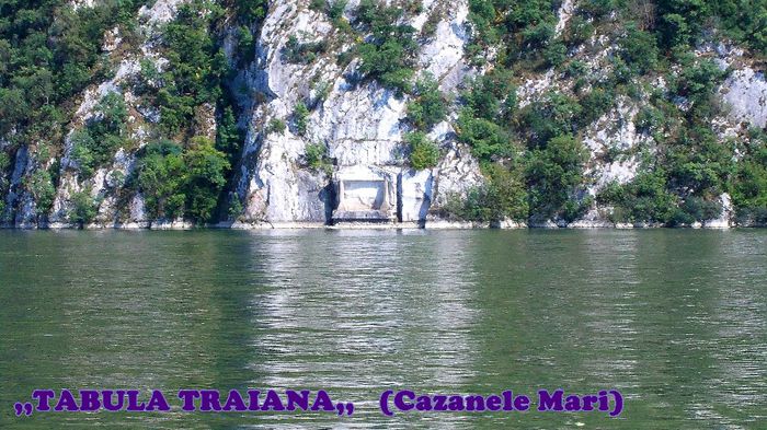 582. TABULA TRAIANA (Cazanele Mari)
