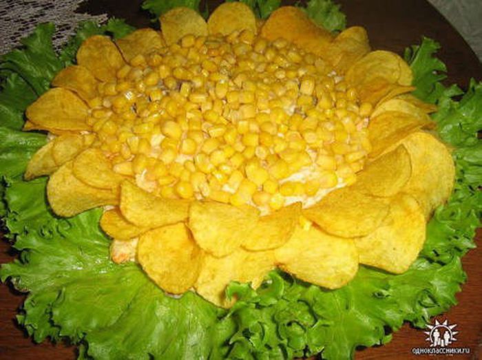 salata de bastoane de crab cu ciuperci