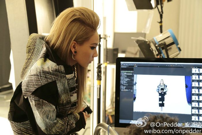 cl behind - 2NE1 12