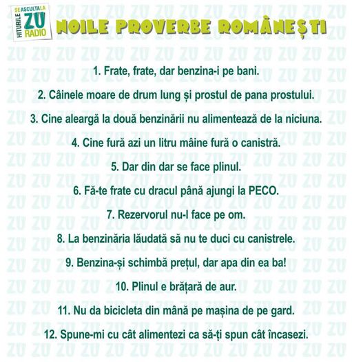 10174935_10151987593737256_1749054077_n - Noile proverbe romanesti