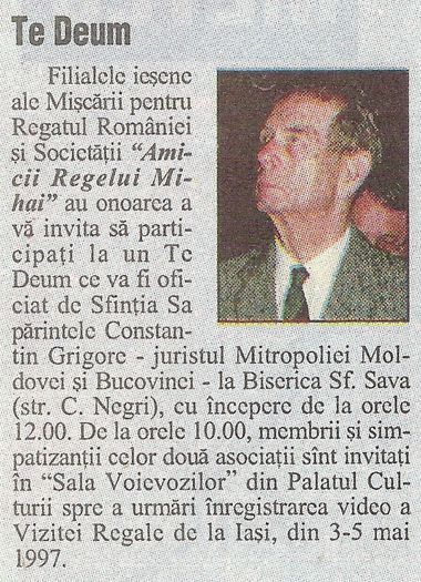 Monitorul, Iasi 9 mai 1998