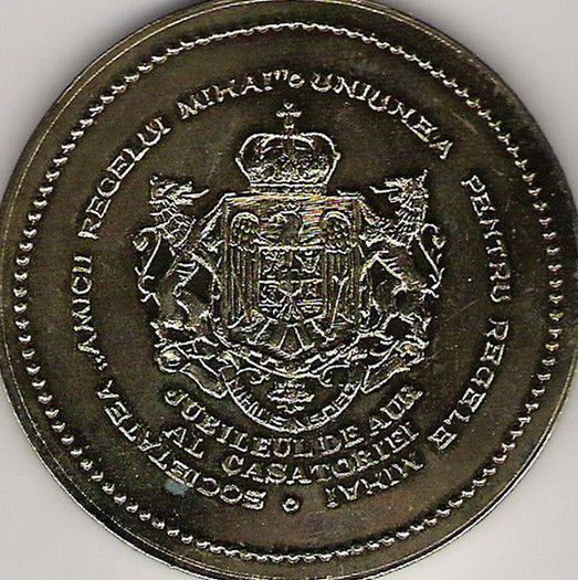 Medalia Jubiliara (revers) - 1998