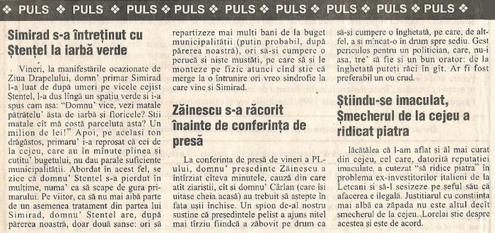Monitorul, Iasi 29 iunie 1998