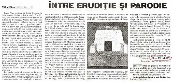 Convorbiri Literare, nr.11, Iasi noiembrie 1998 - 1998