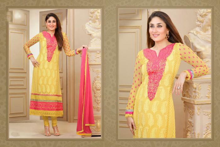 Kareena Kapoor in designer Salwar Kameez 2014(5)