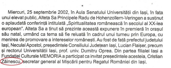 In Memoria nr.40-41, Bucuresti 2002 - 2001-03