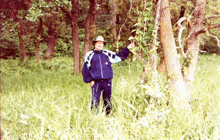 Cu liane in Padurea Letea, iunie 2003