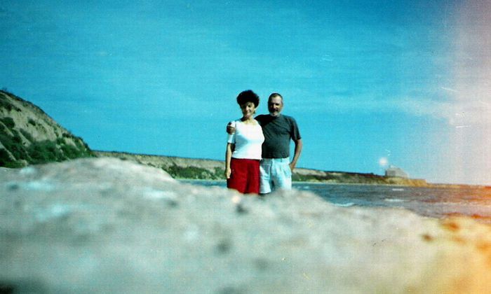 Cu Maria Urma in Golful Schitu, august 2003