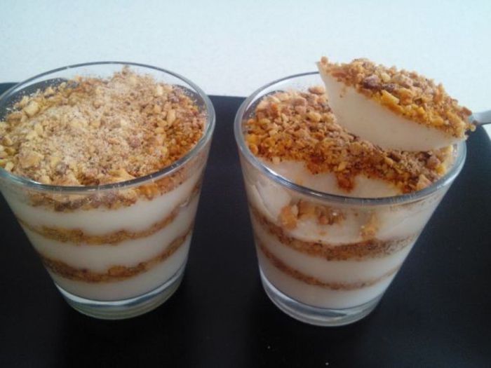 Desert : Desert cu gris si migdale