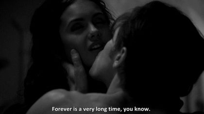 (apoi o saruta fortat pe gura si o linse pe sani)