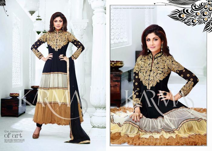 shilpa shetty in ankle-length anarkali Suits 2014 (5) - Shilpa Shetty